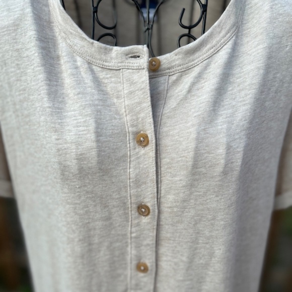 NWT Old Navy Henley Cotton Maxi Dress - Medium - Picture 2 of 10